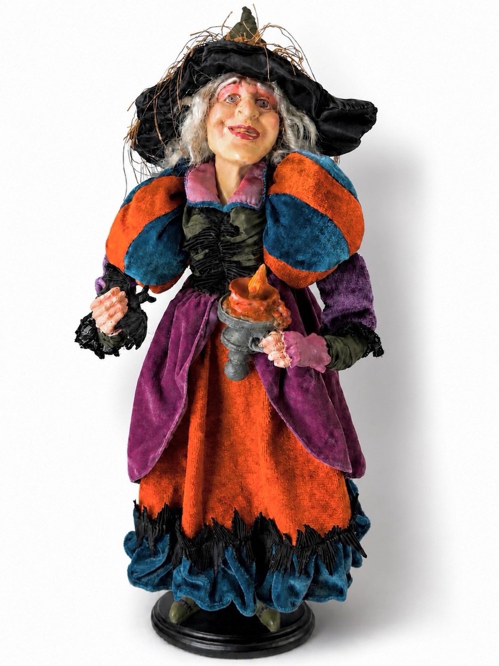 Vintage 20” Halloween Witch Figure Large Fall Decor Doll - Picture 3 of 14